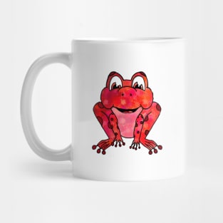 Sue, the Red Frog Mug